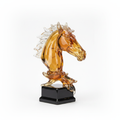 Crystal Horse Head Sculpture