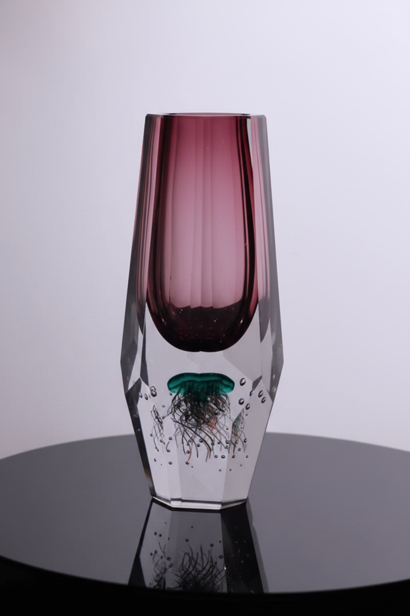 Jellyfish Vase - White Background 1
