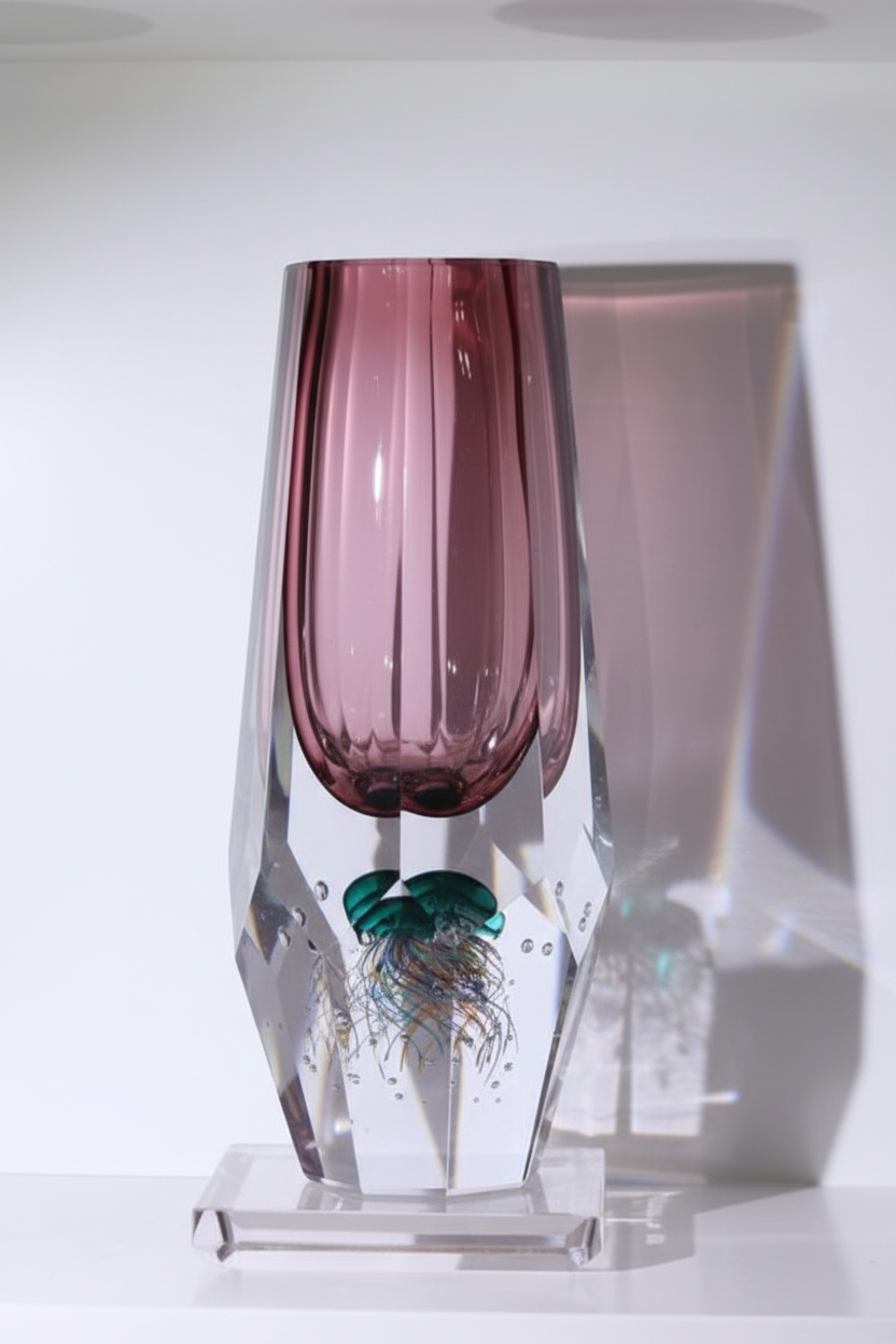 Jellyfish Vase - White Background 6